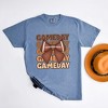 Simply Sage Market Women's Coquette Football Game Day Short Sleeve Garment Dyed Tee - 3 of 4