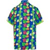 LA LEELA Mens Hawaiian Shirts Short Sleeve Button Down Shirt Men's Tropical Shirts Casual Holiday Party Caribbean Shirts for Men - 2 of 4