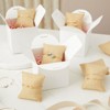 Juvale 12 Pack Linen Bracelet Cushion, Pillow Holder for Accessories, Watches and Bangles, Jewelry Display for Selling (Beige, 3x3x2 in) - 3 of 4