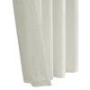 Habitat Sierra Light Filtering Blend of Elegance and Simplicity Slub Texture Dual Header Curtain Panel White - 4 of 4