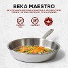 Beka Maestro Frying Pan Skillet - Stainless Steel Pan for Stainless Steel Cookware Set 5-Ply Construction, Oven Safe, Non Toxic Cookware - 4 of 4