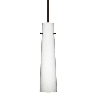 Besa Lighting Camino 1 - Light Pendant in  Bronze
