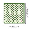 INSPIRE CHIC Women's Polka Dot Square Neckerchief Headband 27.56*27.56 inches(L*W) - 3 of 4