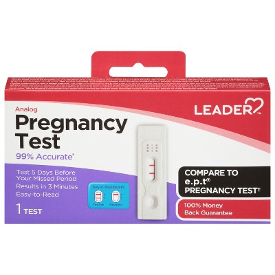 Leader Analog Pregnancy Test 1 ea