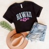 Simply Sage Market Women's Hawaii Varsity Grunge Short Sleeve Graphic Tee - 3 of 3