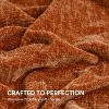 Aoibox Soft Cozy Chenille Throw Blanket with Fringe Tassel for Couch Sofa Chair Bed Living Room Gift in Rust Color - 4 of 4