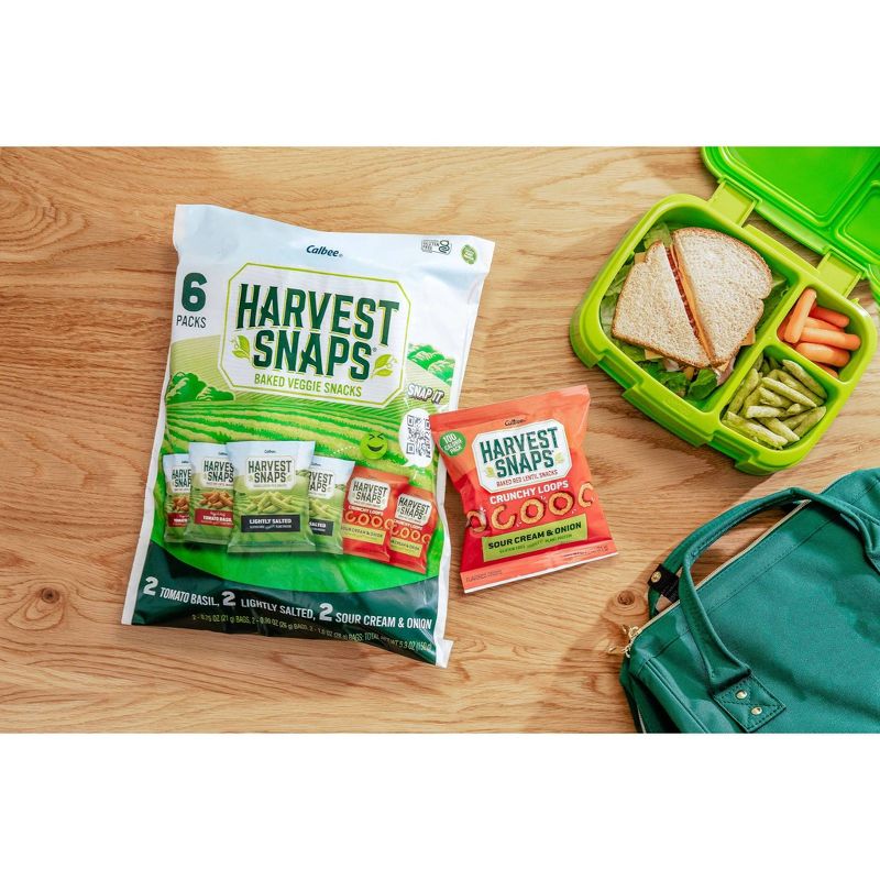 Harvest Snaps Baked Veggie Snack Variety Pack - 5.3oz/6ct, 2 of 6