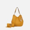 MKF Collection Ashley Vegan Leather Women’s Hobo Shoulder Bag with Wristlet Wallet by Mia K - 2 of 4
