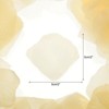 Unique Bargains Wedding Birthday Decor Artificial Silk Flower Rose Petals 2x2 Inch 1200 Pcs Champagne Color - 2 of 3