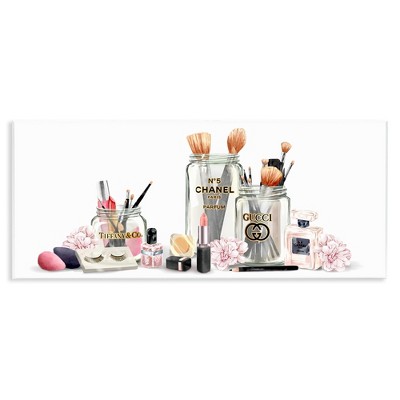 Stupell Industries Floral Makeup Collection Still Life, 17" x 7"