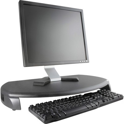 Kantek CRT/LCD Stand with Keyboard Storage - Up to 21" Screen Support - 80 lb Load Capacity - LCD, CRT Display Type Supported