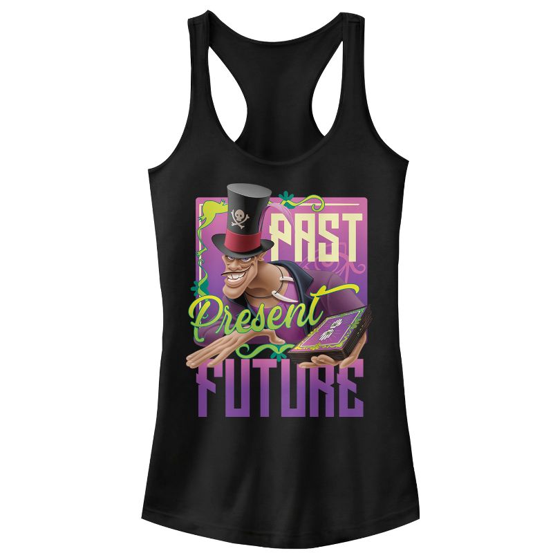 Juniors Womens The Princess and the Frog Dr. Facilier Racerback Tank Top, 1 of 5