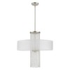 Livex Lighting Bella Vista 4 - Light Chandelier in  Brushed Nickel - image 2 of 4