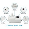 Hike Crew Portable Sink, Outdoor Camping Sink Hand Washing Station - 4 of 4