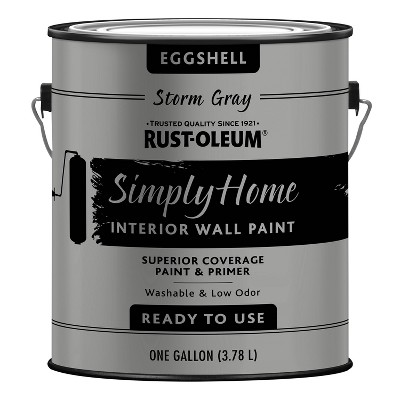 Rust-Oleum 2pk Simply Home Eggshell Gray