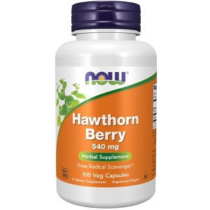 Hawthorn Berry 550mg by Now Foods  -  100 Capsule - 1 of 3