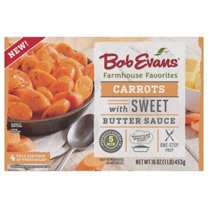 Bob Evans Farmhouse Favorites Gluten Free Carrots with Sweet Butter Sauce - 16oz - 1 of 4
