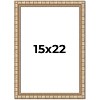 PosterPalooza | 15x22 Modern Bamboo Picture Frame, UV Acrylic, 5 Finishes - 2 of 4