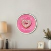 Creative Products Sweet Heart Donut Round Framed Print - 4 of 4