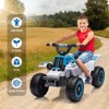 6V Kids Ride On Electric ATV, Ride Car with LED Headlights, Ride-On Toy for Toddlers 1-3 Boys & Girls with Music, Forward & Reverse - 2 of 4