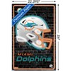 Trends International NFL Miami Dolphins - Neon Helmet 23 Unframed Wall Poster Prints - 3 of 4