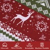 3 Piece Christmas Bedding Duvet Cover Set - 4 of 4