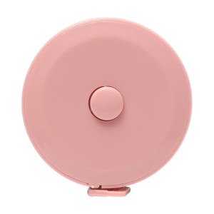 Unique Bargains Tape Measure +/-5% Accuracy Plastic Pink 2.05"x2.05"x0.67" 1 Pcs - 1 of 3