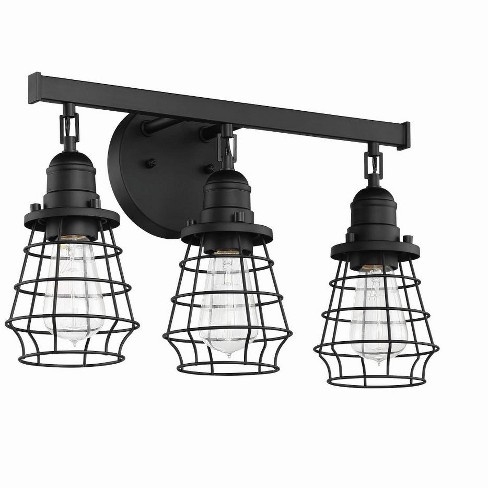 Craftmade Lighting Thatcher 3 - Light Vanity in  Flat Black - image 1 of 2