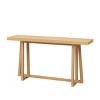 FURNIinspire Console Tables Stylish Rectangular Entryway Table, Living Room Sofa Table Narrow Console Table for Entryway, Brown, 15.04"*59.84"*31.5" - 4 of 4