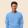 Dalix Lightning (Glow in the Dark) Embroidered Crewneck Fleece Sweatshirt Pullover Mens - 3 of 4