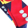 Fun Abstract Geometric Pattern Socks (Men's Sizes Adult Large) from the Sock Panda - 3 of 4