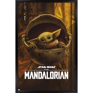 Trends International Star Wars: The Mandalorian Season 2 - The Child Framed Wall Poster Prints - 1 of 4
