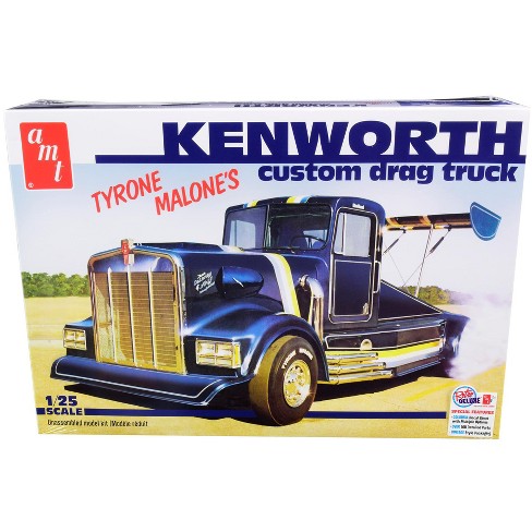 Skill 3 Model Kit Tyrone Malone's Kenworth Custom Drag Truck 1/25 Scale  Model by AMT