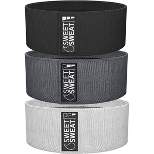 Sports Research Sweet Sweat Fitness Hip Bands - 3-Pack