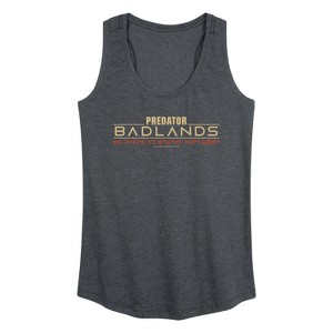 Women's - Predator - Badlands Logo Graphic Racerback Tank - 1 of 4
