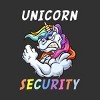 Men's Design By Humans Halloween Dad Mom Daughter Adult Costume - Unicorn Security By MINHMINH T-Shirt - 2 of 4