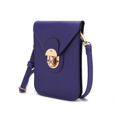 MKF Collection Havana Smartphone Crossbody Bag Vegan Leather Phone Holder Accessory by Mia K