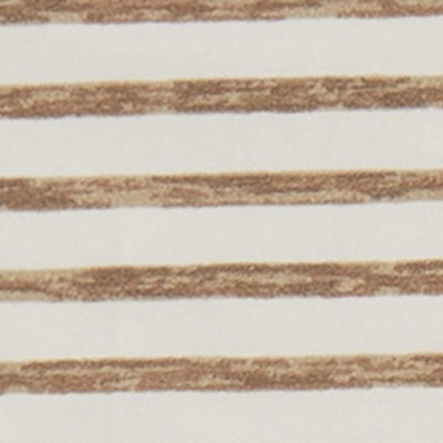 Taupe Striped Twin Microfiber Sheet Set