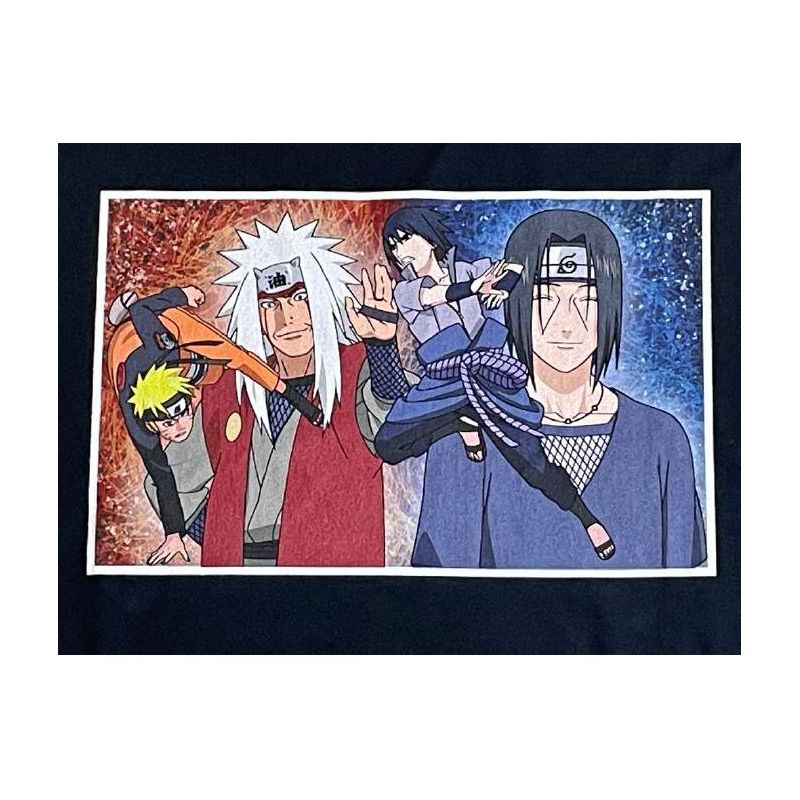 Naruto Uzumaki and Sasuke Fighting Long Sleeve Tee -XXL, 2 of 3