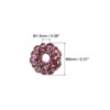 Unique Bargains Round Ball DIY Rhinestone Clay Beads for Jewelry Making 50 Pcs - 2 of 4