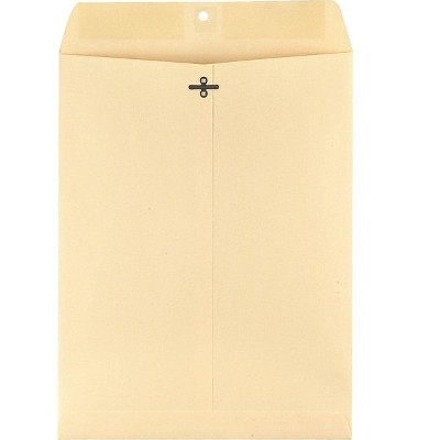 MyOfficeInnovations Hvywt Clasp Moistenable Glue Catalog Envelopes 10"Lx13"H Manila 100/BX 122069