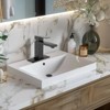 Cobbe Single Handle Bathroom Sink Faucet for Vanity Single-Hole Installation Basin Faucet with Pop-Up Drain Matte Black - 2 of 4