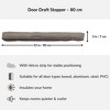 Evideco French Home Goods Corduroy Draft Stopper 32” - 3 of 4