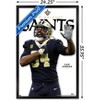 Trends International NFL New Orleans Saints - Cameron Jordan Feature Series 23 Framed Wall Poster Prints - 3 of 4