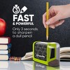 PowerMe Electric Pencil Sharpener - Battery Powered For Colored Pencils, Ideal For No. 2 - 3 of 4
