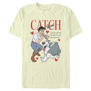 Men's The Little Mermaid Prince Eric Great Catch T-Shirt - 1 of 4