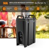 ROVSUN Insulated Beverage Dispenser, Juice Dispenser Ice and Hot Drink Server with Handles, Faucet & 20 Cups - 2 of 4