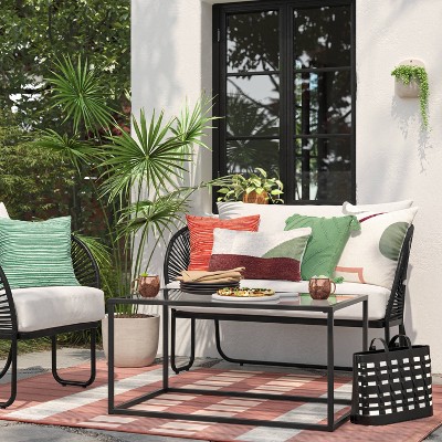 Striped Outdoor Throw Pillow - Room Essentials™, image 2 of 10 slides