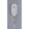 Maxim Lighting Claymore 1 - Light Wall Light in  Claystone/Gold Leaf - 2 of 4