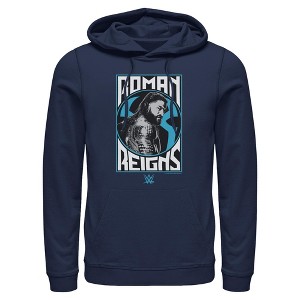 Mens WWE Roman Reigns Poster Lightweight Hoodie - 1 of 4